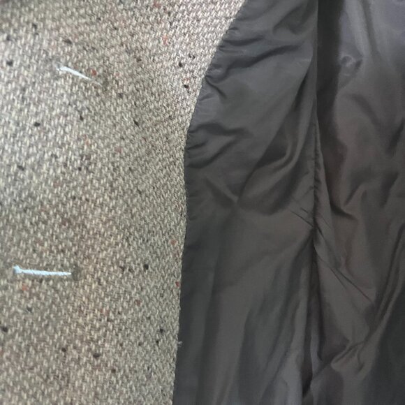 Vintage The Limited Tweed Blazer Jacket Womens Small Wool Elbow Patches - Picture 6 of 7